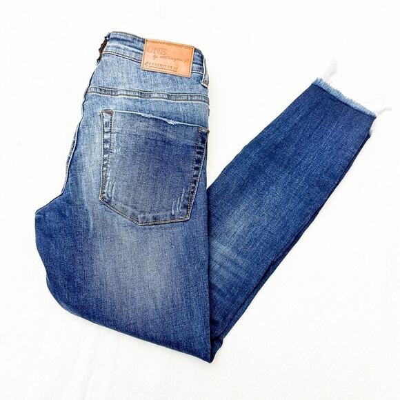 One Teaspoon Freebirds II Low Waist Stretch Fitted Leg Denim Jeans Size 25 - Picture 8 of 8